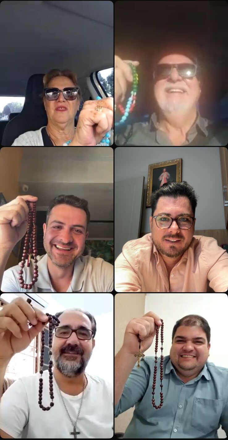 “Rezando com Maria” – Terço on-line nasce como gesto de fé e união durante a Quaresma e ganha força entre voluntários da Missão Guadalupe